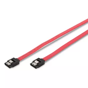 Digitus 2x SATA 7-pin, 0.3 m SATA kabelis 0,3 m Sarkans