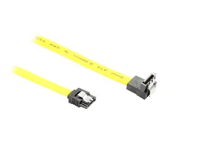 Good Connections Alcasa 5047-AW03Y SATA III kabelis 0.3 m dzeltens taisns