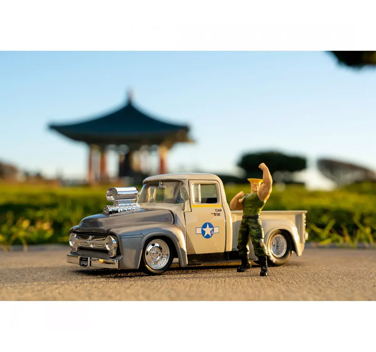 Jada Toys Street Fighter 1956 Ford Pickup 1:24 Modelis Photo 8