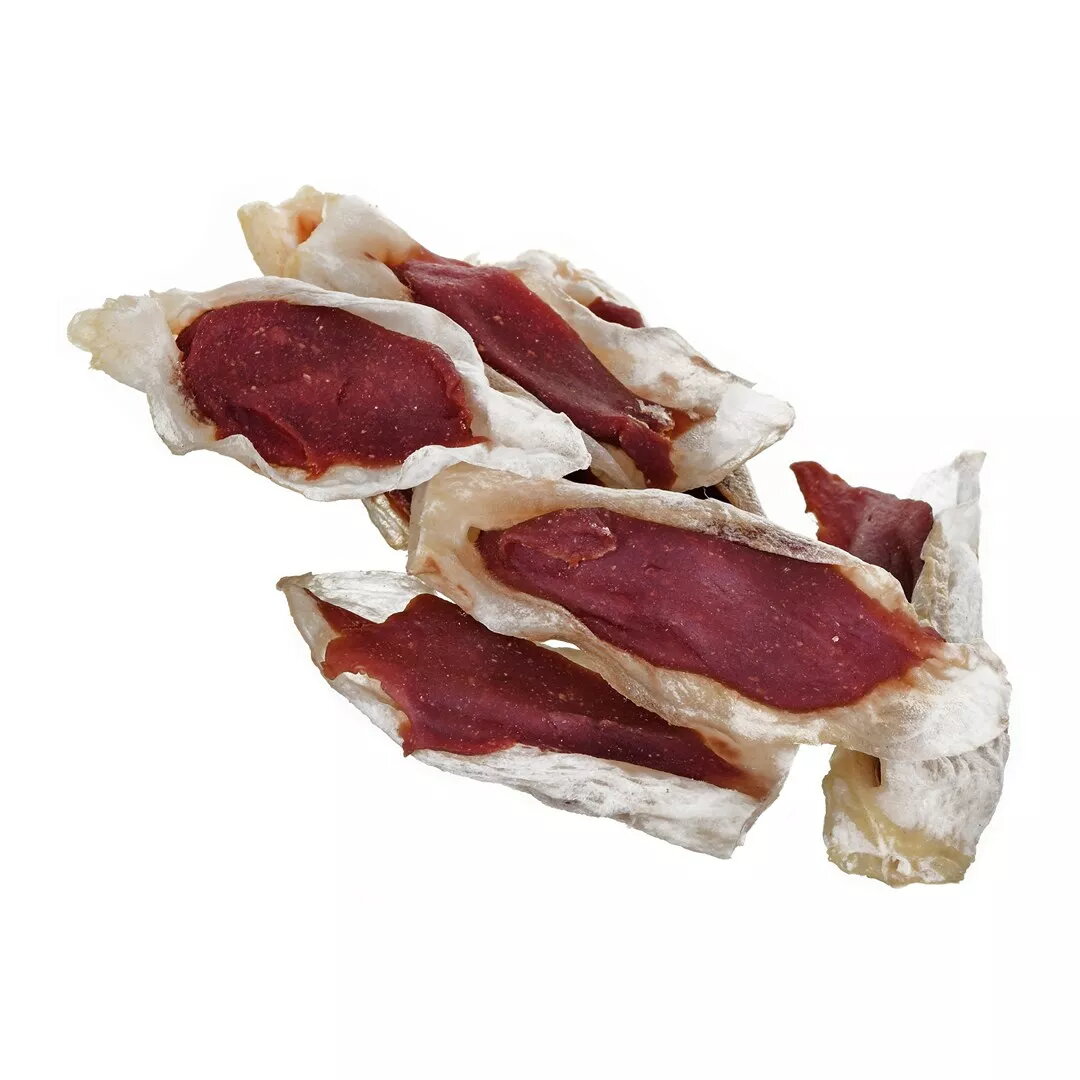 Suņu gardumi PETITTO Rabbit Ear pildīts