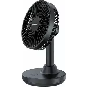 Ventilators AWEI Mini Desk Fan F29 melns