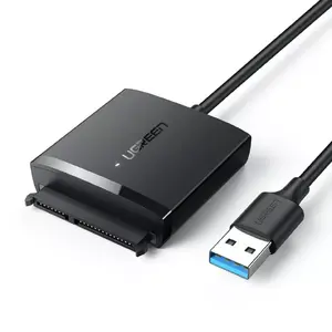 Внешний корпус USB 3.0 SATA UGREEN 60561 — безинструментальная установка для 2.5"/3.5" дисков