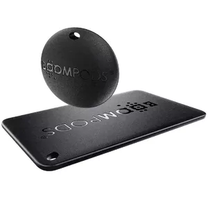 Item Finder Boompods Boomtag & Boomcard Pack Black Battery Life 26298h