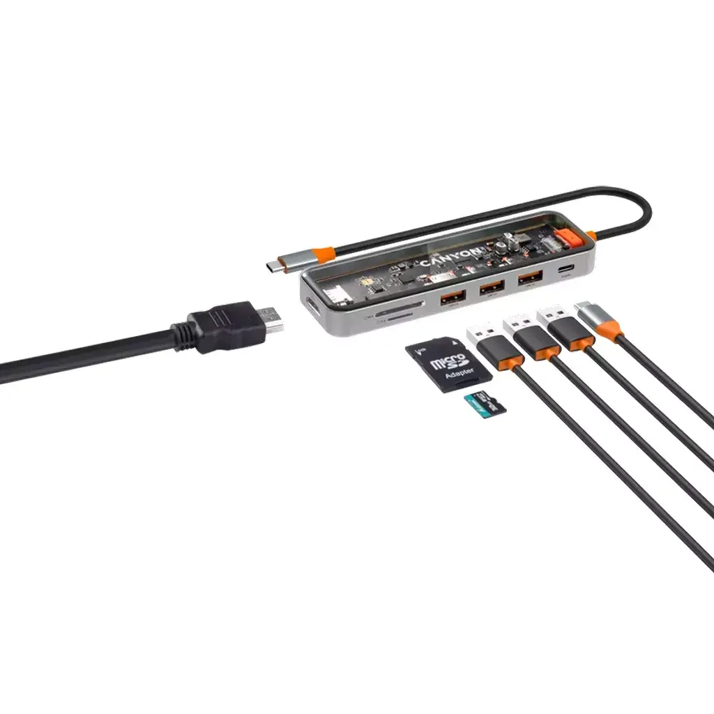 Canyon DS-13 USB Type-C Хаб Photo 6