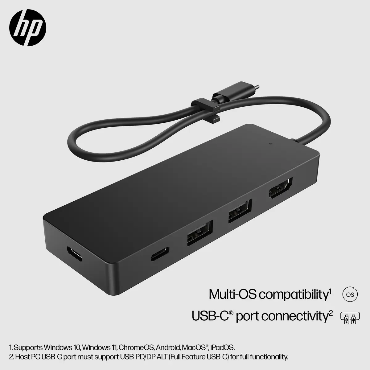 Док-станция HP USB-C Travel Hub G3 Photo 4