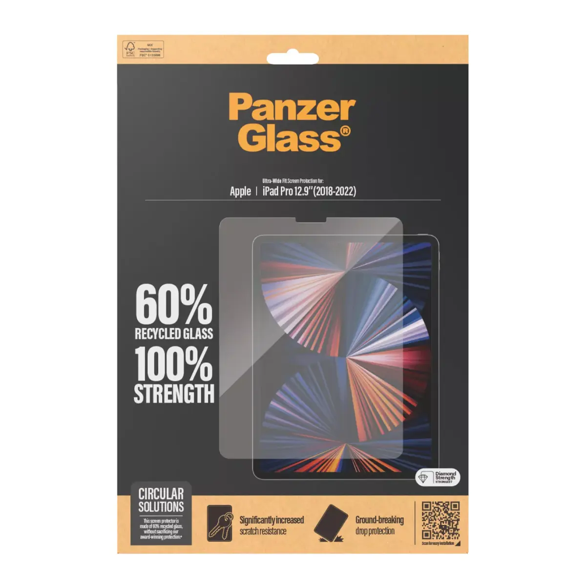Screen Protector PanzerGlass iPad Pro 12.9" 2018-2022 Photo 3