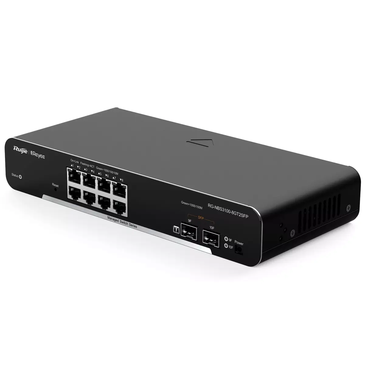 RUIJIE RG-NBS3100-8GT2SFP управляемый L2 Gigabit Photo 3