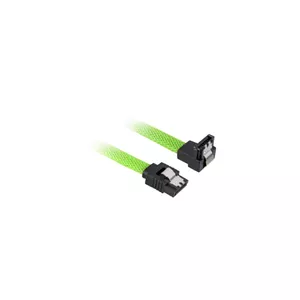 SATA kabelis Sharkoon SATA 3 0.3 m 7-pins Melns