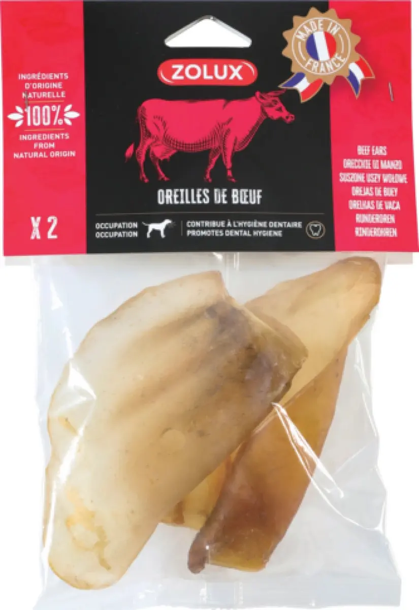 Suns košļājamais ZOLUX Beef ear 40