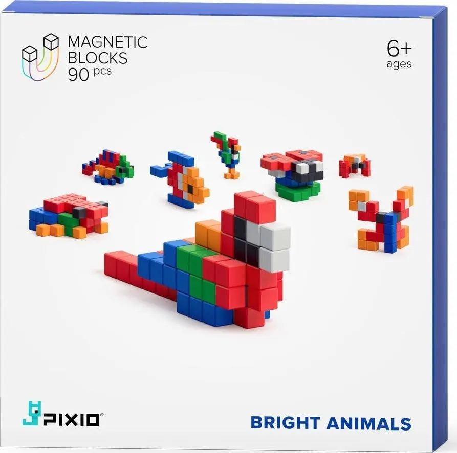 Pixio Bright Animals 30104 magnētiskais konstruktors Photo 8