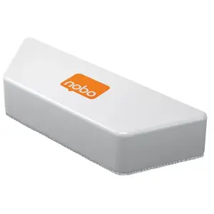 Board eraser NOBO 1915324 — white, 89×228×40 mm, single pack