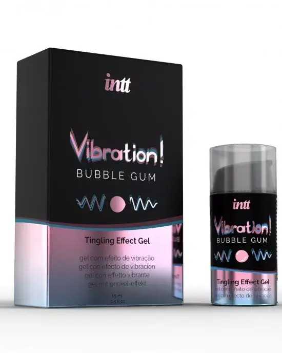 Intt Vibration! Bubble Gum интимный гель 15 мл Photo 3
