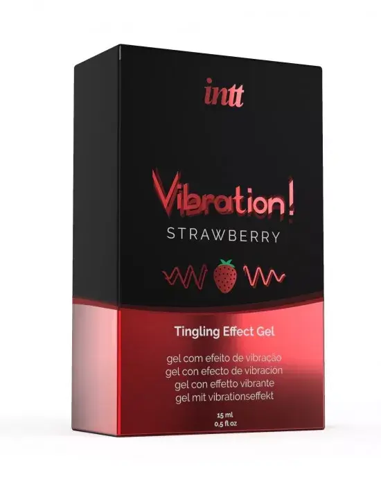 Intt Vibration Strawberry 15 ml stimulating gel Photo 3