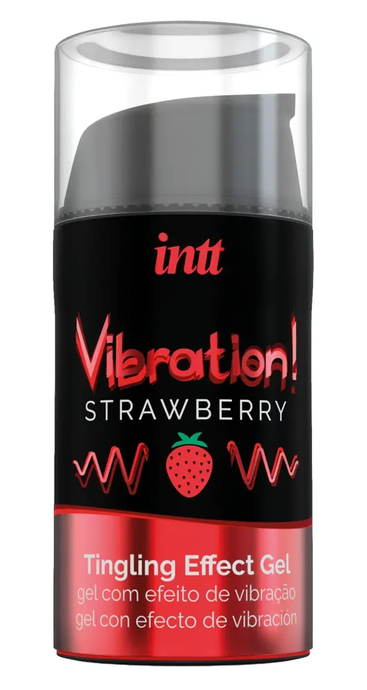 Intt Vibration Strawberry 15 ml stimulējoša želeja Photo 4