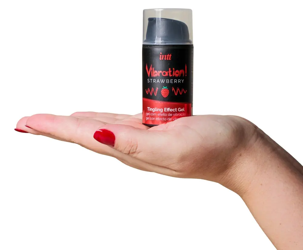 Intt Vibration Strawberry 15 ml stimulējoša želeja Photo 7