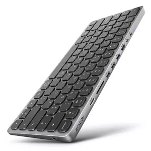 Док-станция Axagon HMC-KB-GE USB 3.2 Type-C Серый