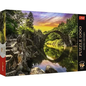 Пазл TREFL Premium Plus Rakotz Bridge в Кромлау, Германия 1000 элементов