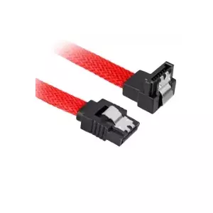 SATA kabelis Sharkoon 0.6m 2xSataIII SATA 7-pin Sarkans