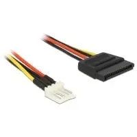 SATA barošanas kabelis DeLOCK 0.6m