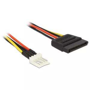 DeLOCK 0.24m SATA 15p / 4p 0,24 m