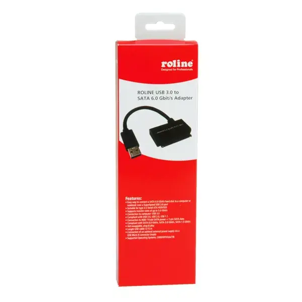 USB 3.0 uz SATA adapteris ROLINE Photo 3