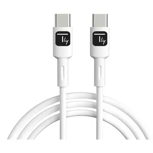 USB кабель Techly ICOC-MUSB20-C60W1 USB 2.0 1 м USB C Белый