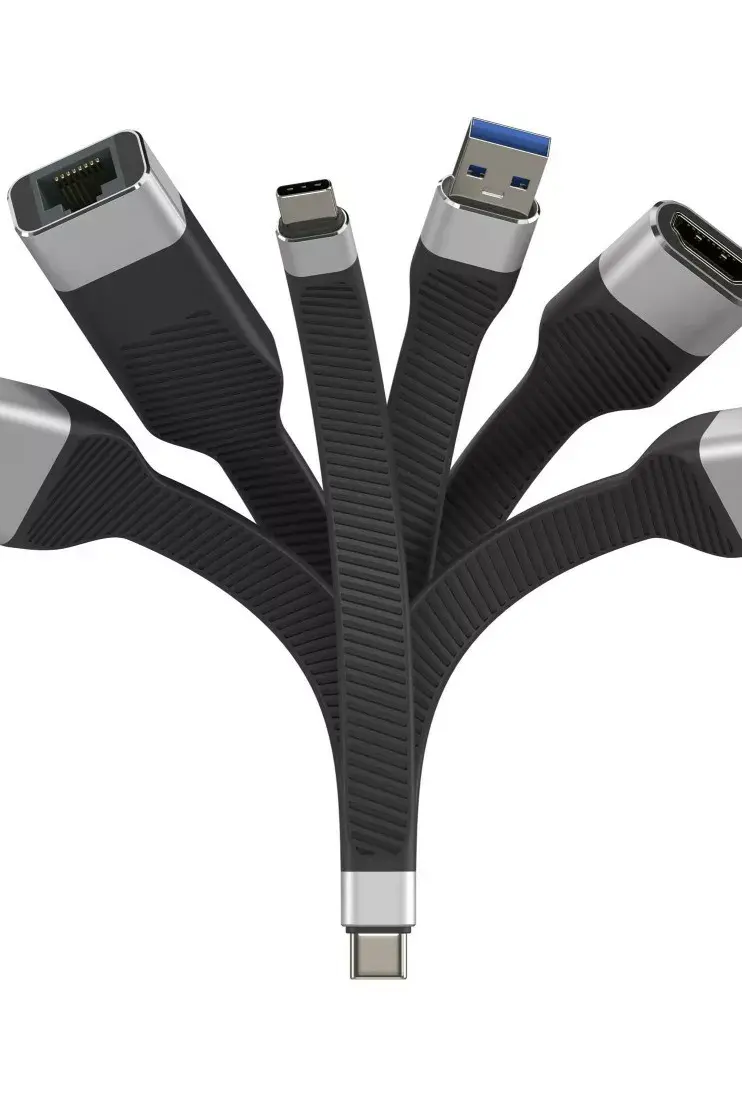 USB kabelis Techly ICOC-USBC-FL-U4 Photo 3