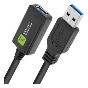 USB cable Techly ICUR3050G 5m USB 3.2 Gen 1 Black