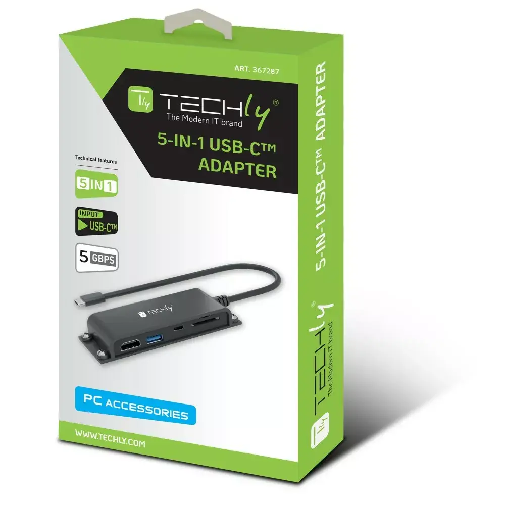 Док-станция для ноутбука Techly IADAP-USBC-935 Photo 2