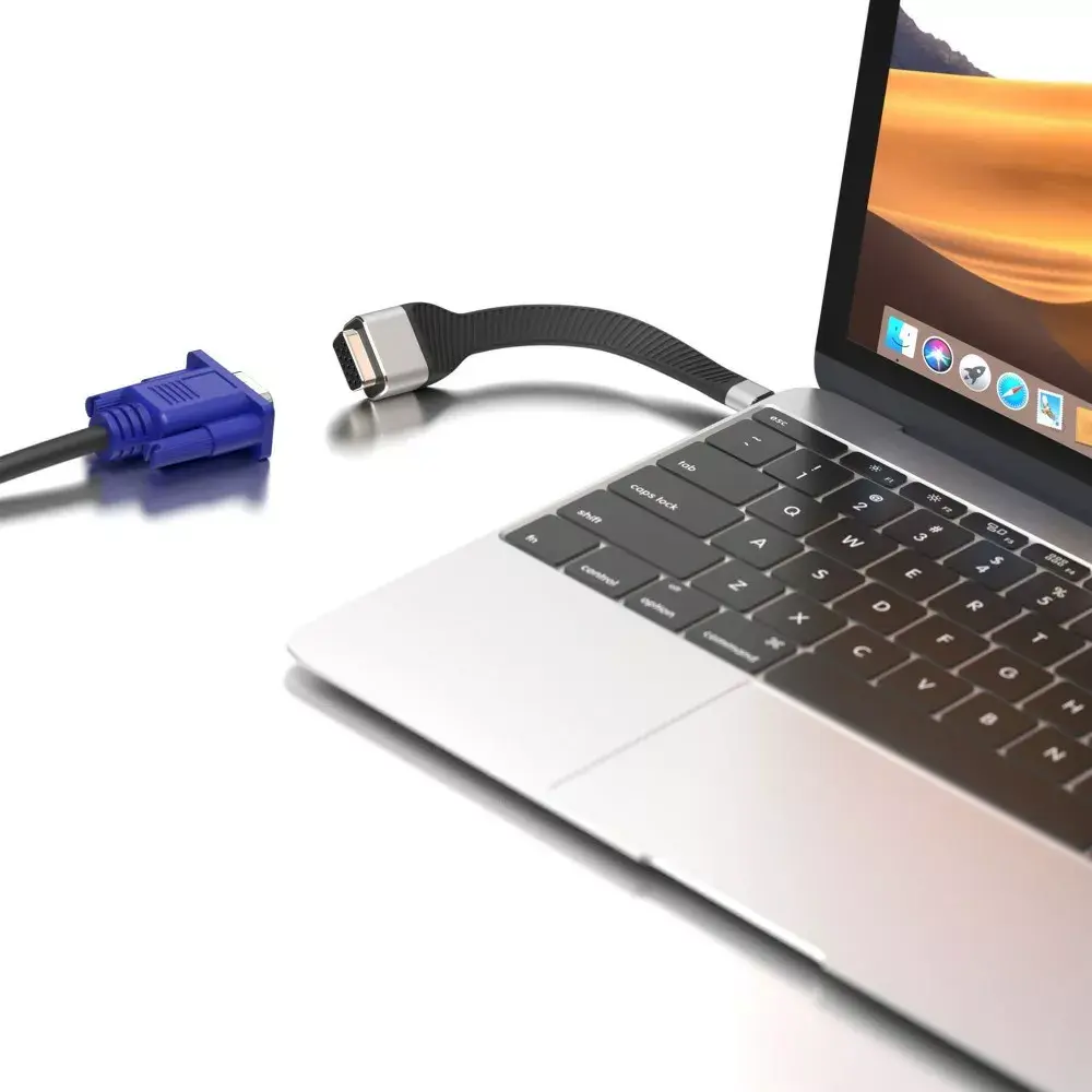Techly ICOC-USBC-VGA video kabeļa adapteris Photo 3
