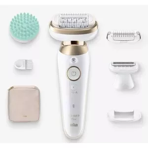 Braun Silk-épil 9 Flex 9-071 3D 40 pincetes Zelts, Balts