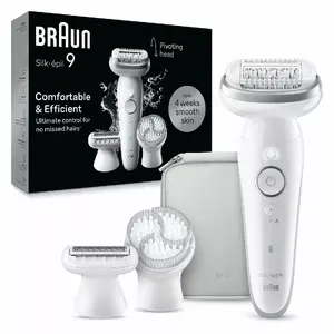 Эпилятор BRAUN Silk-épil 9 9-061, 40 пинцетов Photo 1