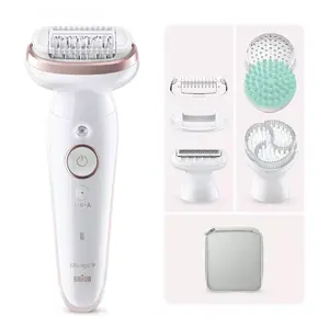 Braun Silk-épil 9 SkinSpa 40 pincetes Rose Gold, Balts