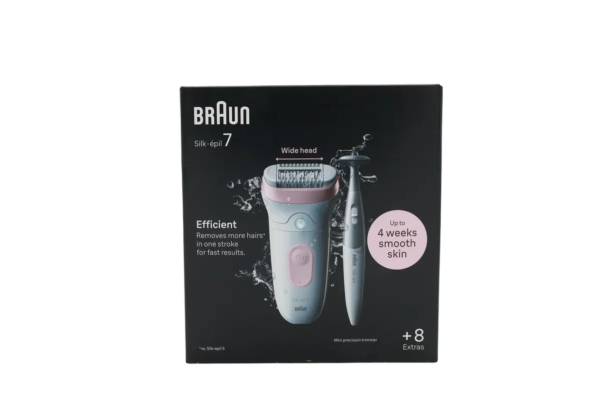 Epilators BRAUN Silk-épil 7 7-210 komplekts