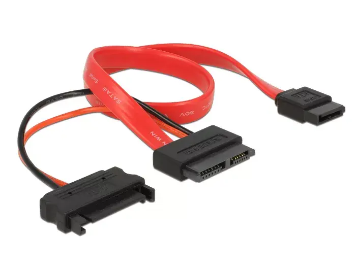 SATA kabelis DeLOCK 0.3m Photo 2