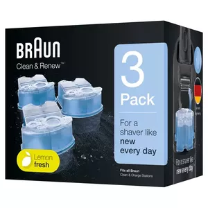 Braun CCR 3 Clean&amp;Renew 3-pack (cī. iepakoj.)