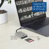 ACT AC7056 USB-C Karšu Lasītājs SD un MicroSD Photo 6
