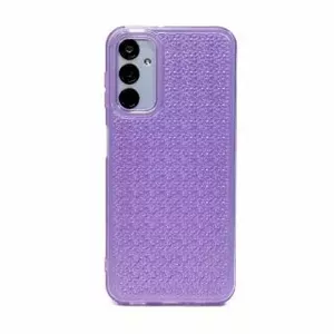 Силиконовый чехол iLike для Samsung Galaxy A34 5G — прозрачный фиолетовый