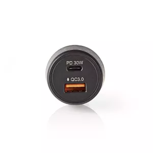 Mobile device charger Nedis CCPD30W100BK Smartphone Black Fast charging