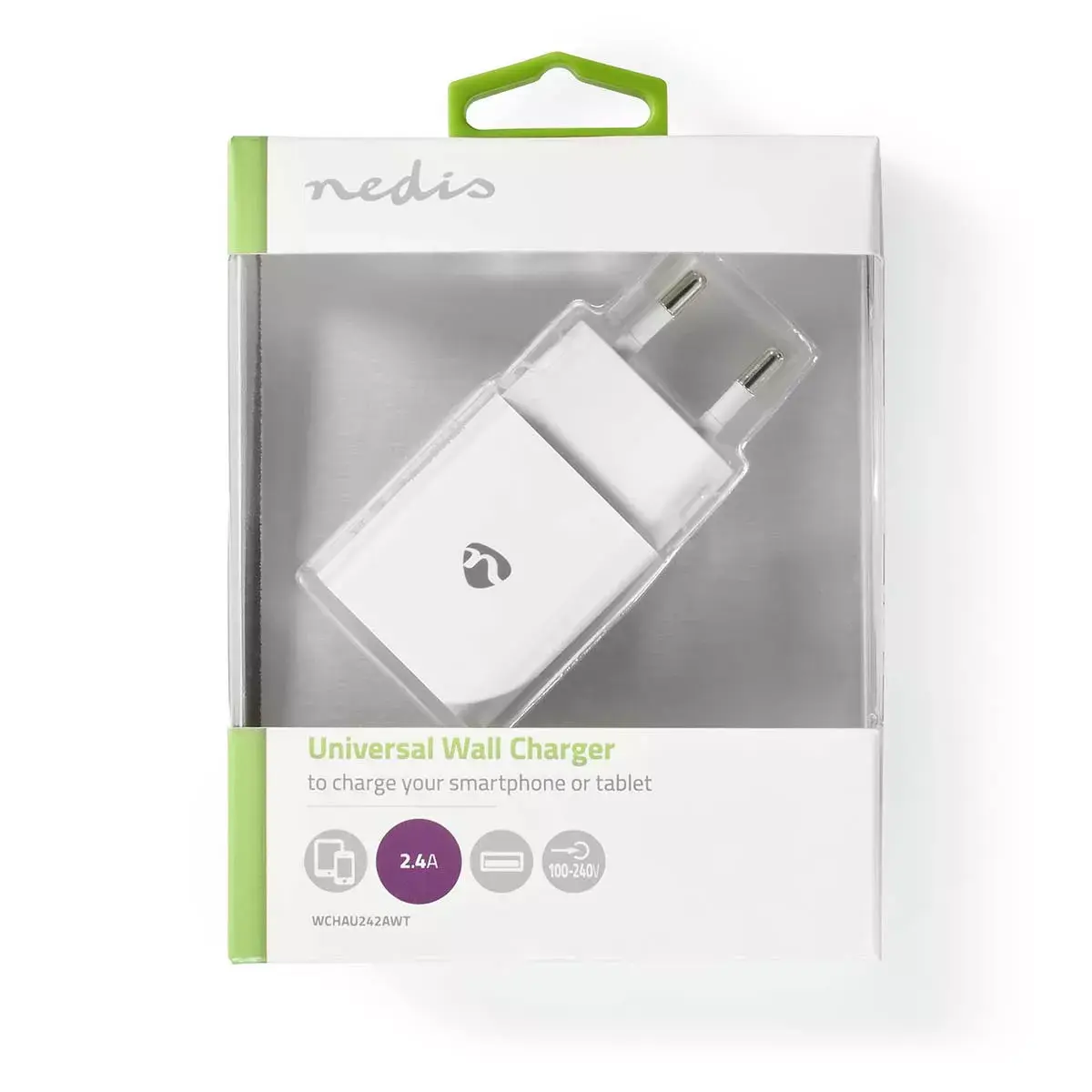 Indoor Charger Nedis WCHAU242AWT Photo 6