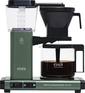 Coffee maker MOCCAMASTER KBG Select 1.25L Forest Green — drip filter brewer, 1.25 L capacity
