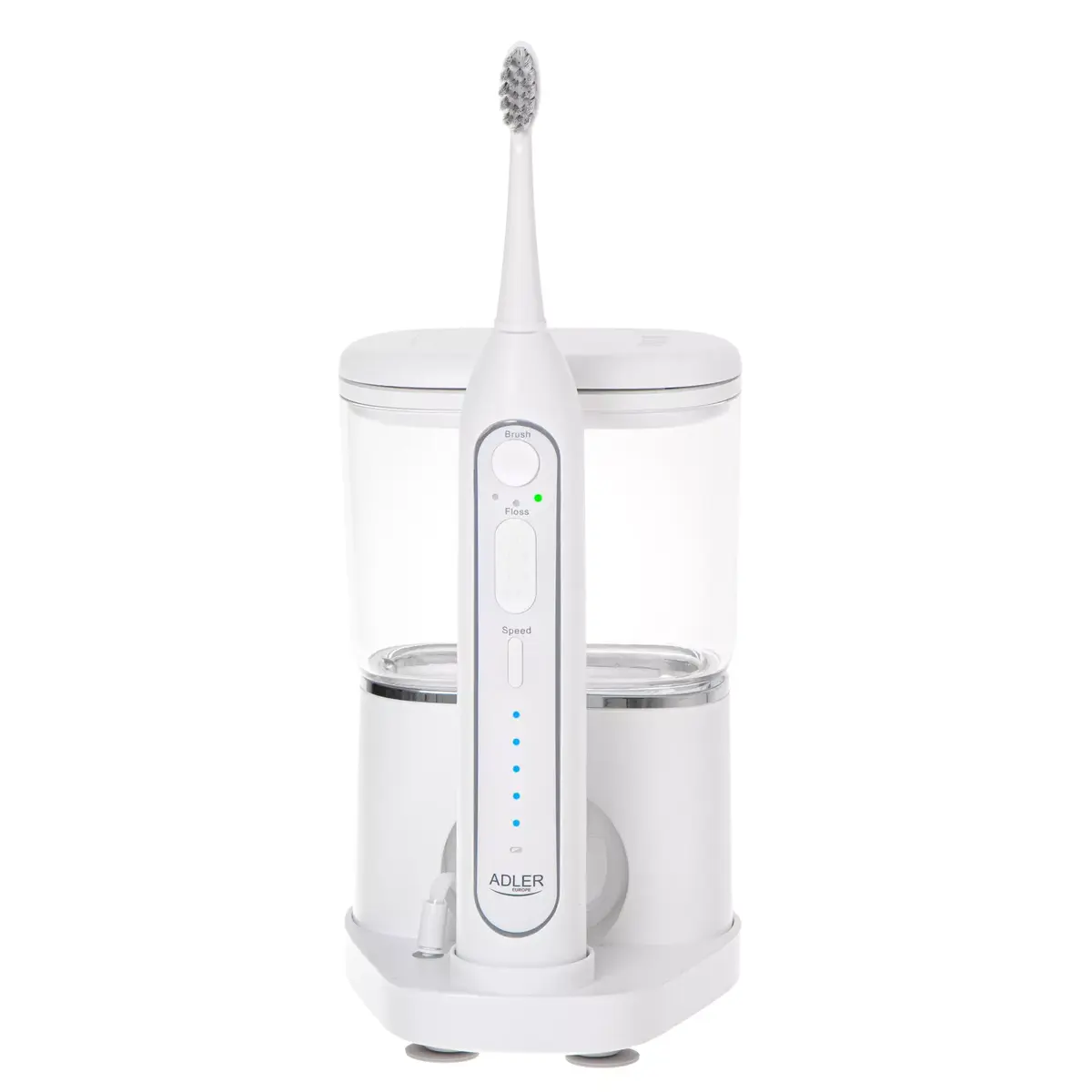 Toothbrush Adler 2-in-1 Water Flossing Sonic Brush AD 2180w Photo 3