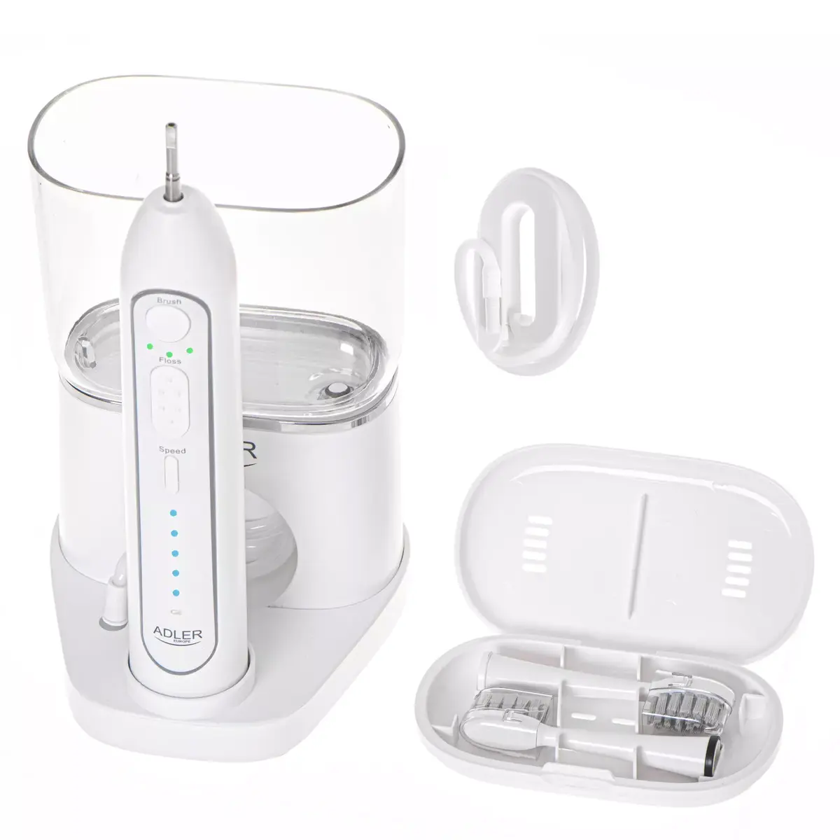 Toothbrush Adler 2-in-1 Water Flossing Sonic Brush AD 2180w Photo 6