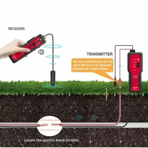 Cable and Pipe Locator NOYAFA NF-817L with Li‑Ion Battery