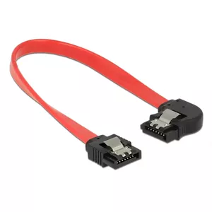 SATA kabelis DeLOCK 83962 0.2 m SATA 7-pins Sarkans