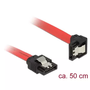 SATA cable DeLOCK 83979 0.5 m SATA 7-pin Black Red