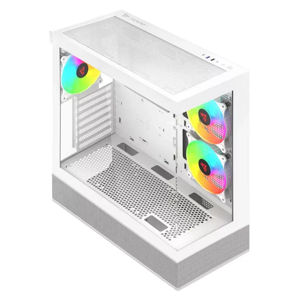 Компьютерный корпус Savio SIGMA X1 WHITE Photo 6