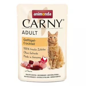 Wet cat food Animonda Carny Poultry Cocktail 85 g — grain-free, chicken, adult