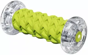 Masāžas rullis EcoWellness QM 128 zaļš — putu rullis muskuļu atvieglošanai