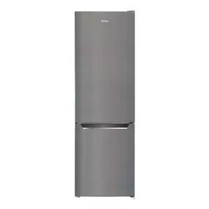 Fridge-freezer AMICA FK2525.4UNTX(E) freestanding 250L, silver, bottom freezer, R600a